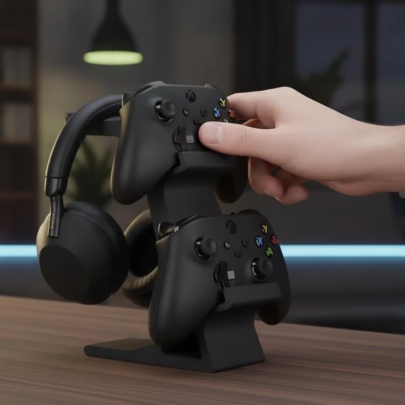 Universele dubbele gamecontrol - Gaming Accessories Rack recensie en prijs