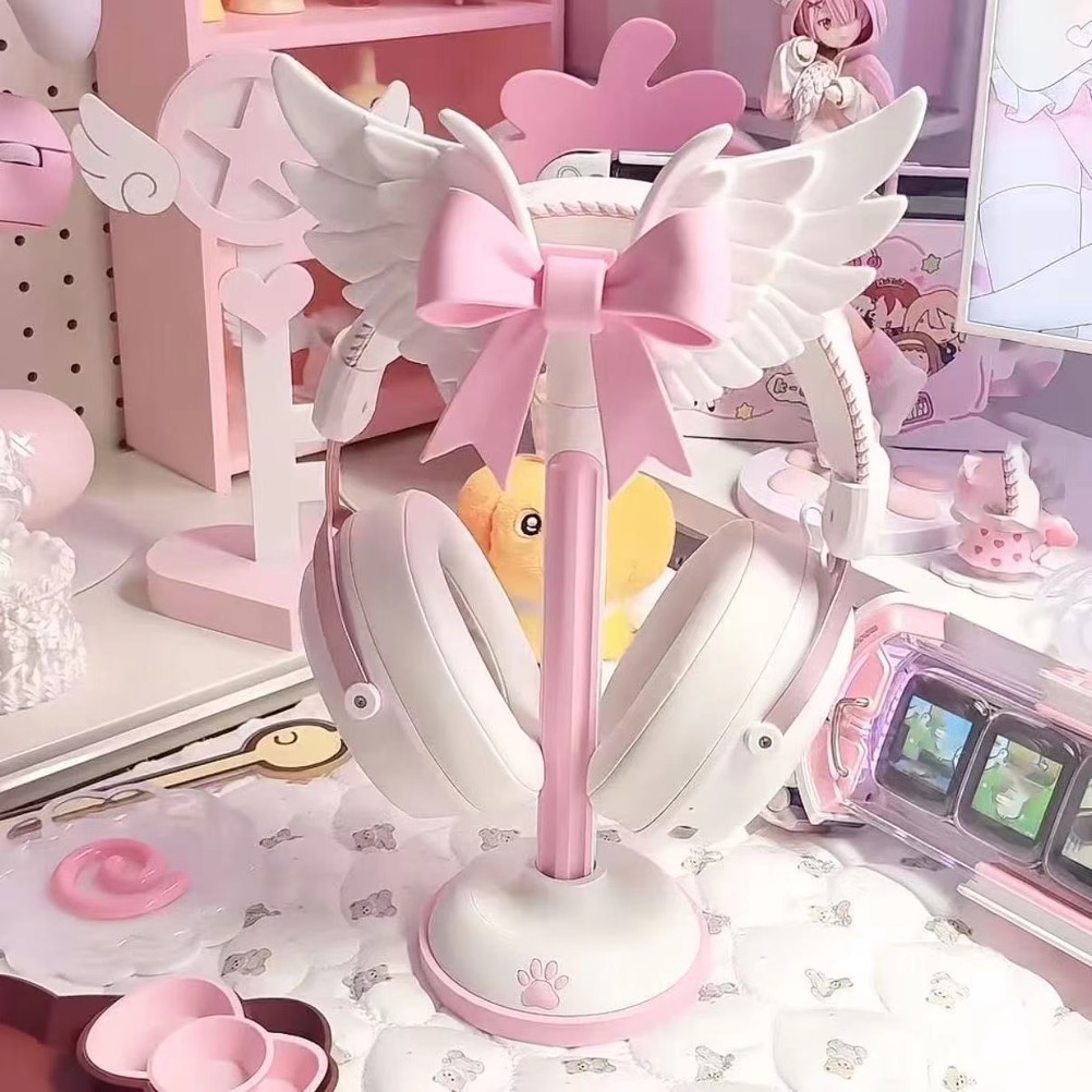 Angel Wing Bow Headsethouder K - Accessories For Your Gaming Room recensie en prijs