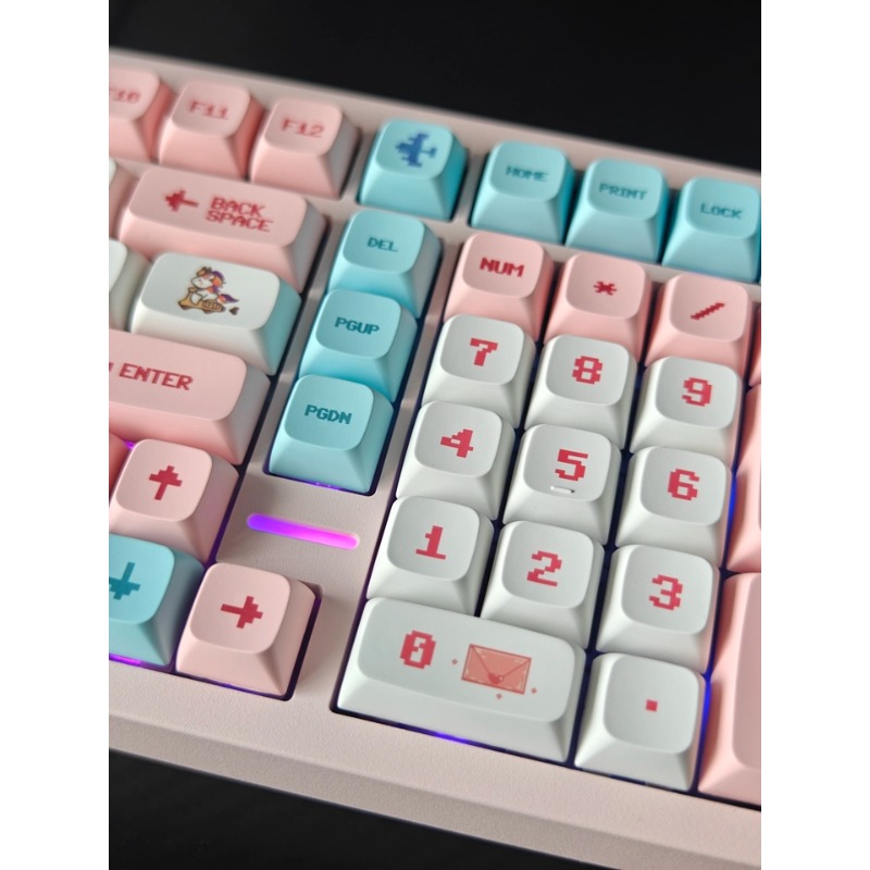 Pixel-stijl thema-keycaps XDA- - Gaming Accessories Aesthetic recensie en prijs