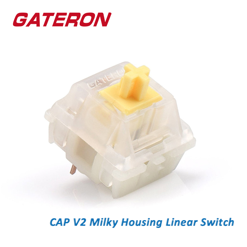 Gateron Cap Melkachtige Gele L - Gaming Accessories Aesthetic recensie en prijs