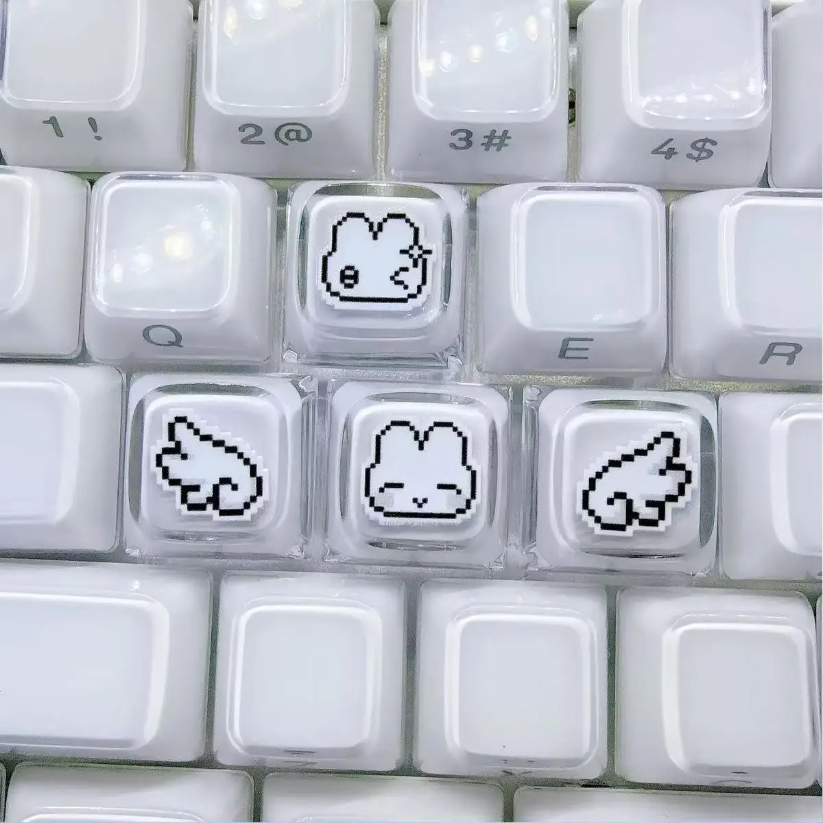 4-delige set schattige keycaps - Gaming Accessories Aesthetic recensie en prijs